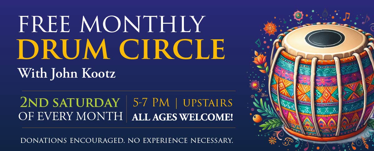 Permalink to: Monthly Drumming Circle