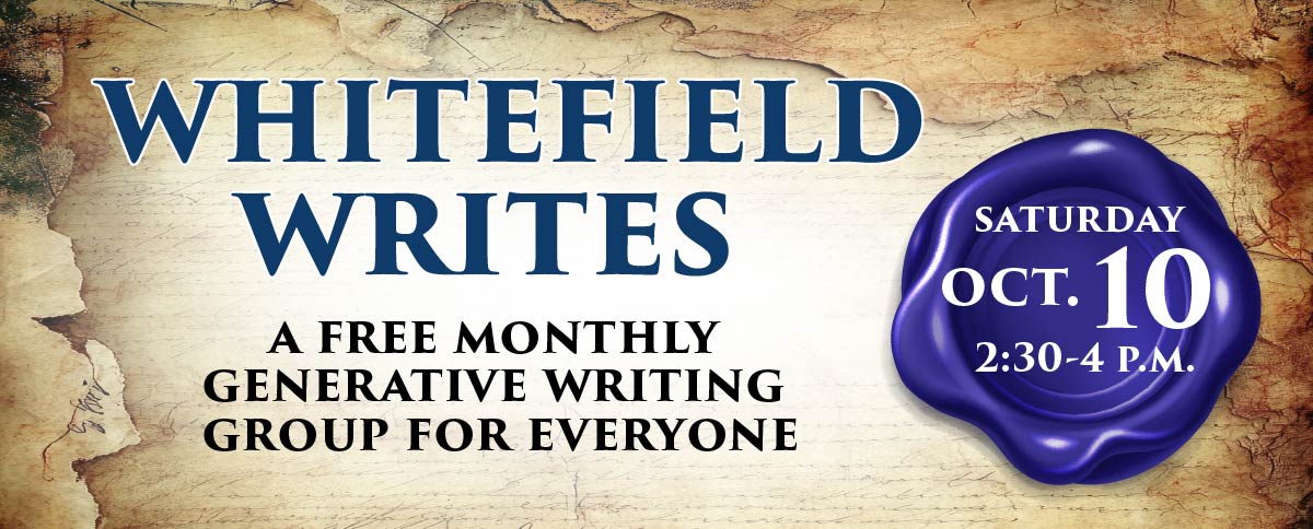 Permalink to: Whitefield Writes Returns Oct. 10