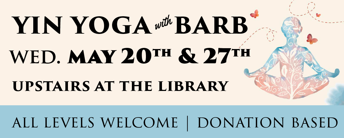Permalink to: Yin Yoga – 10 A.M. May 20th and 27th