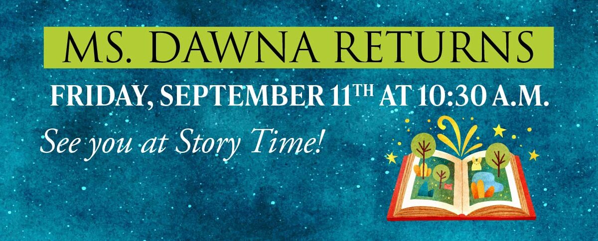 Permalink to: Story Time Returns!
